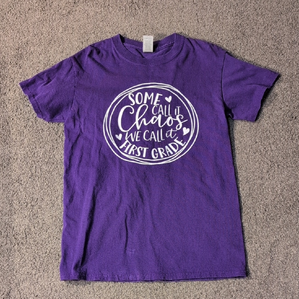 Gildan Purple Short Sleeve Tee